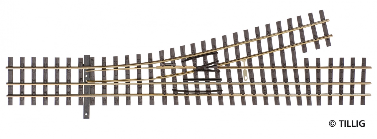85192 | Three-rail narrow gauge points