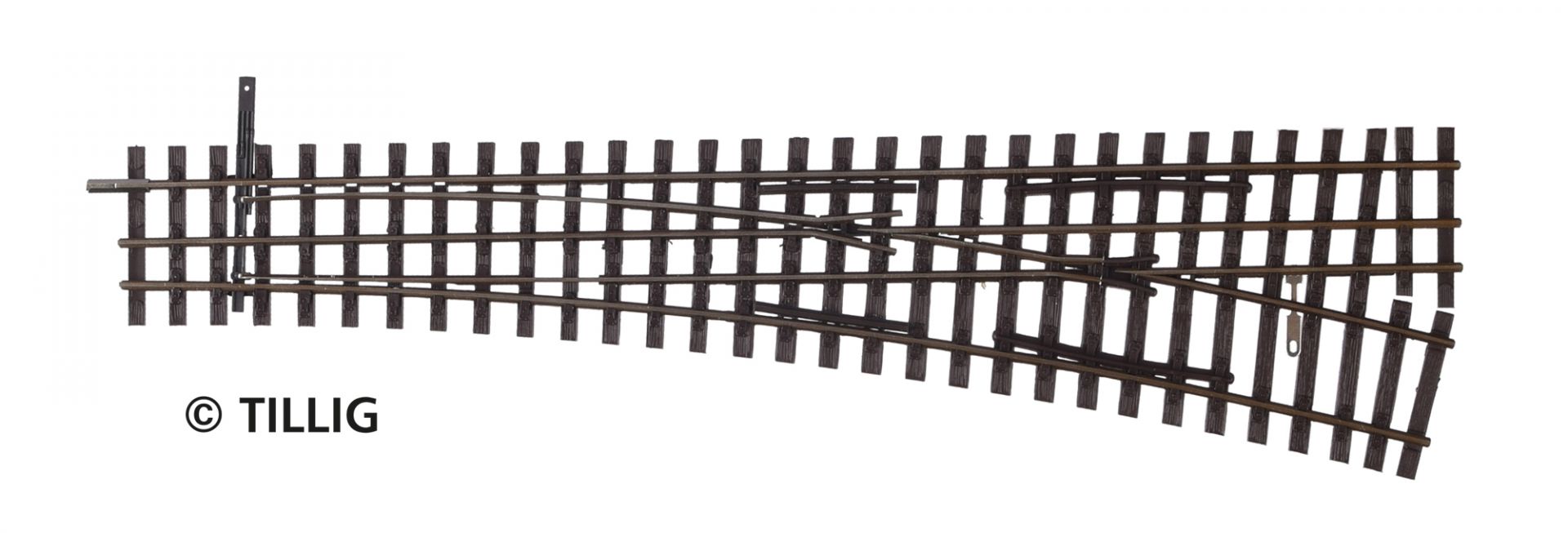 85195 | Three-rail narrow gauge points