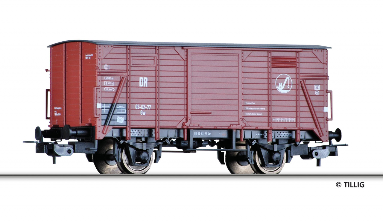501630 | Gedeckter Güterwagen DR -werksseitig ausverkauft-