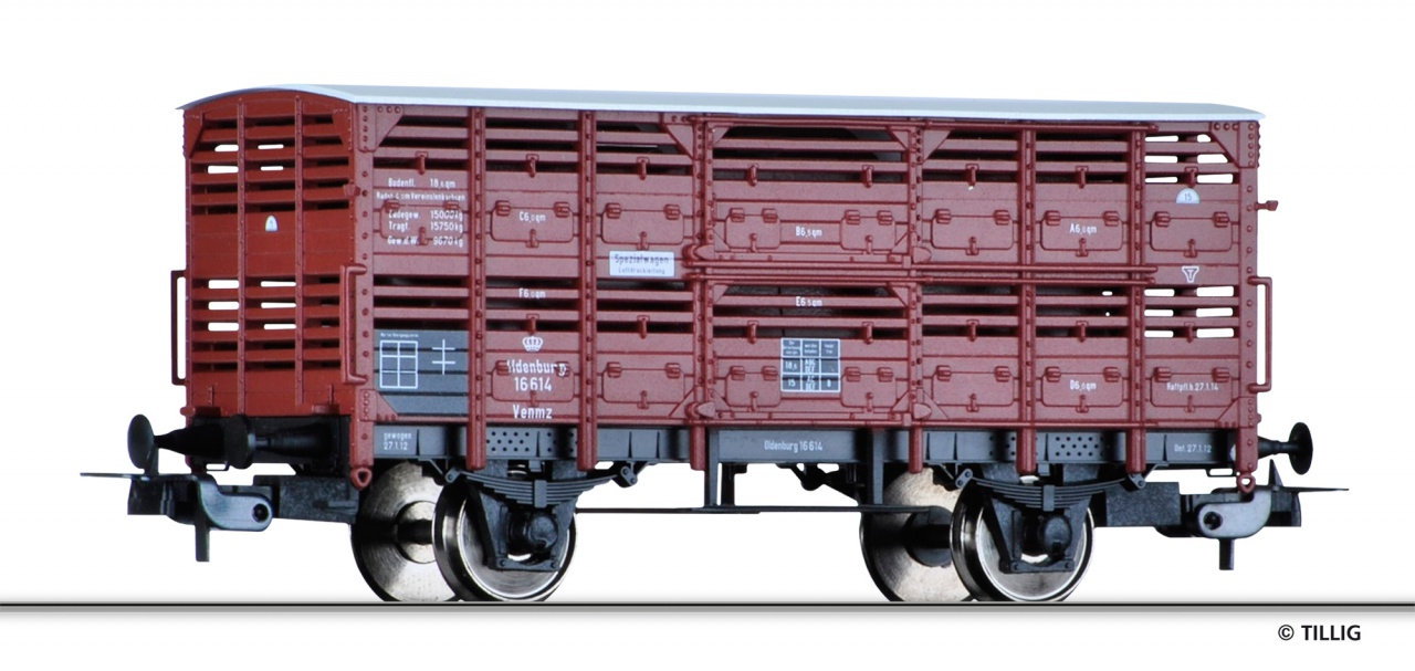 76521 | Shed car for transport of animals GOE -sold out-