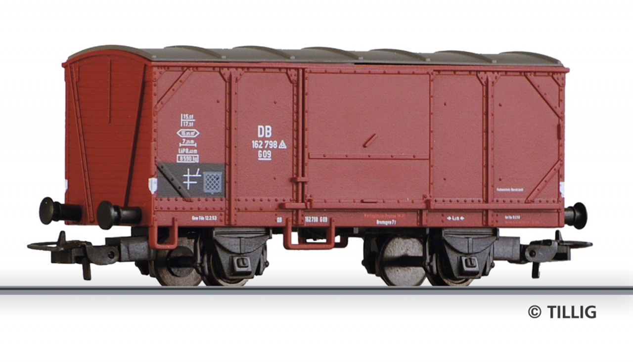 76525 | Gedeckter Güterwagen DB -werksseitig ausverkauft-