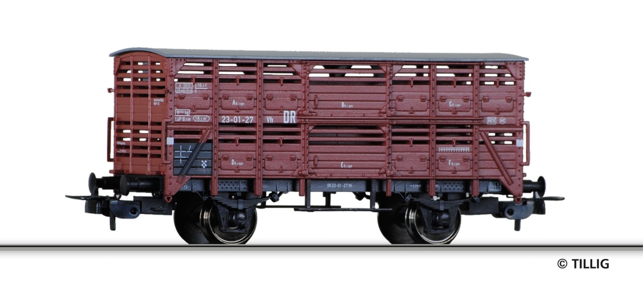 76572 | Verschlagwagen DR -werksseitig ausverkauft-