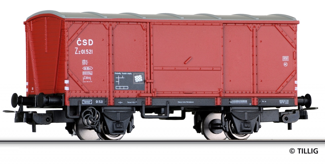 76598 | Gedeckter Güterwagen CSD -werksseitig ausverkauft-