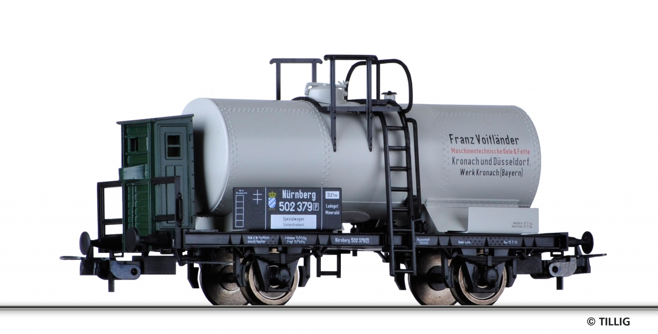 76608 | Kesselwagen KBayStsB -werksseitig ausverkauft-