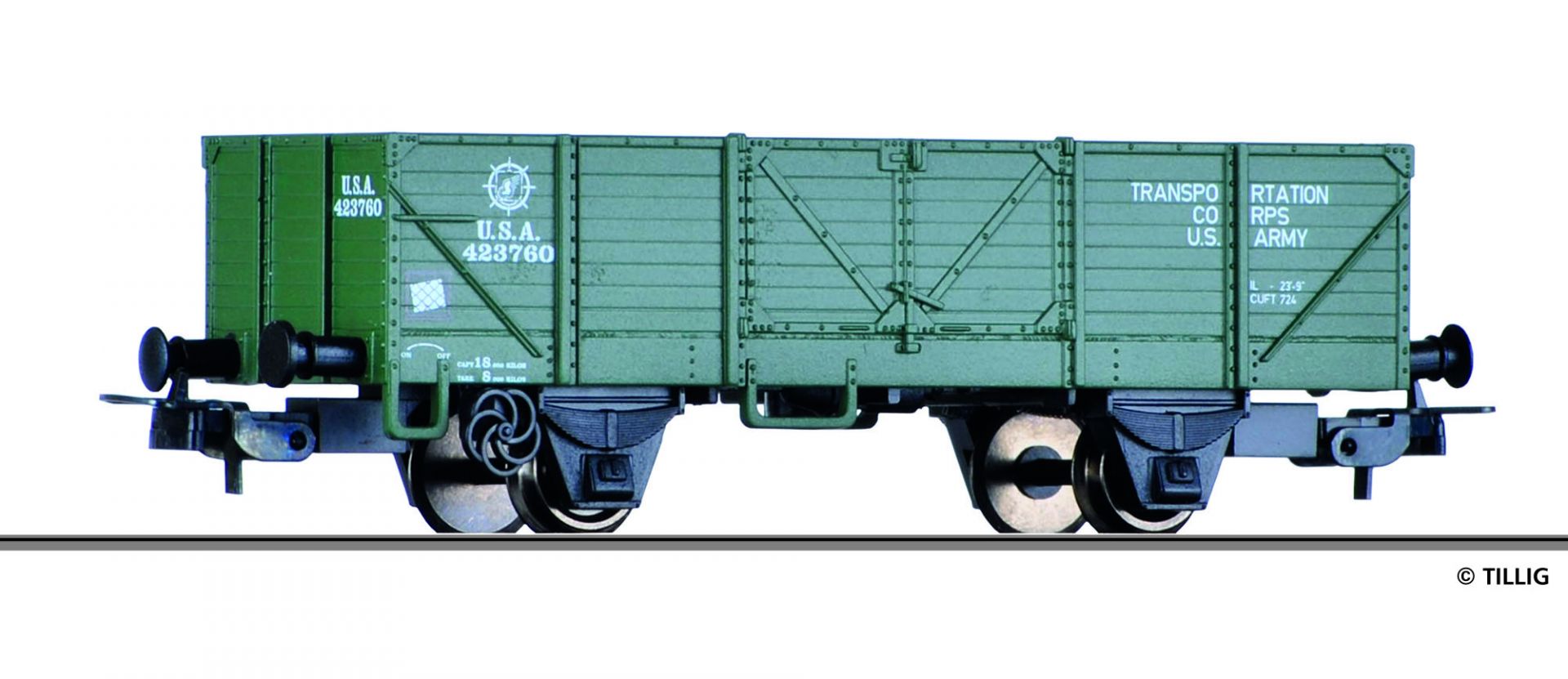 76715 | Offener Güterwagen USTC