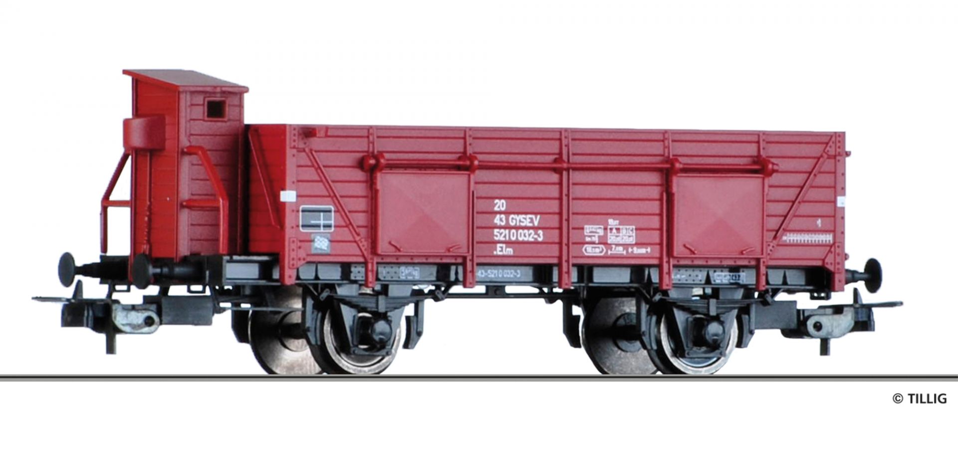 76722 | Offener Güterwagen GYSEV