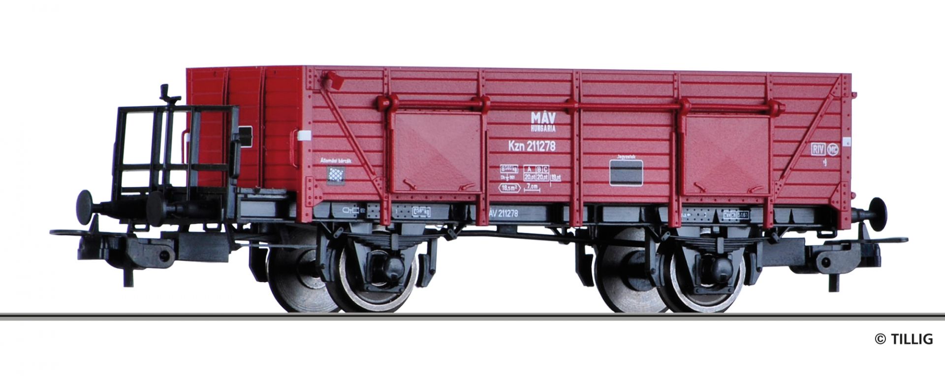 76729 | Offener Güterwagen MAV