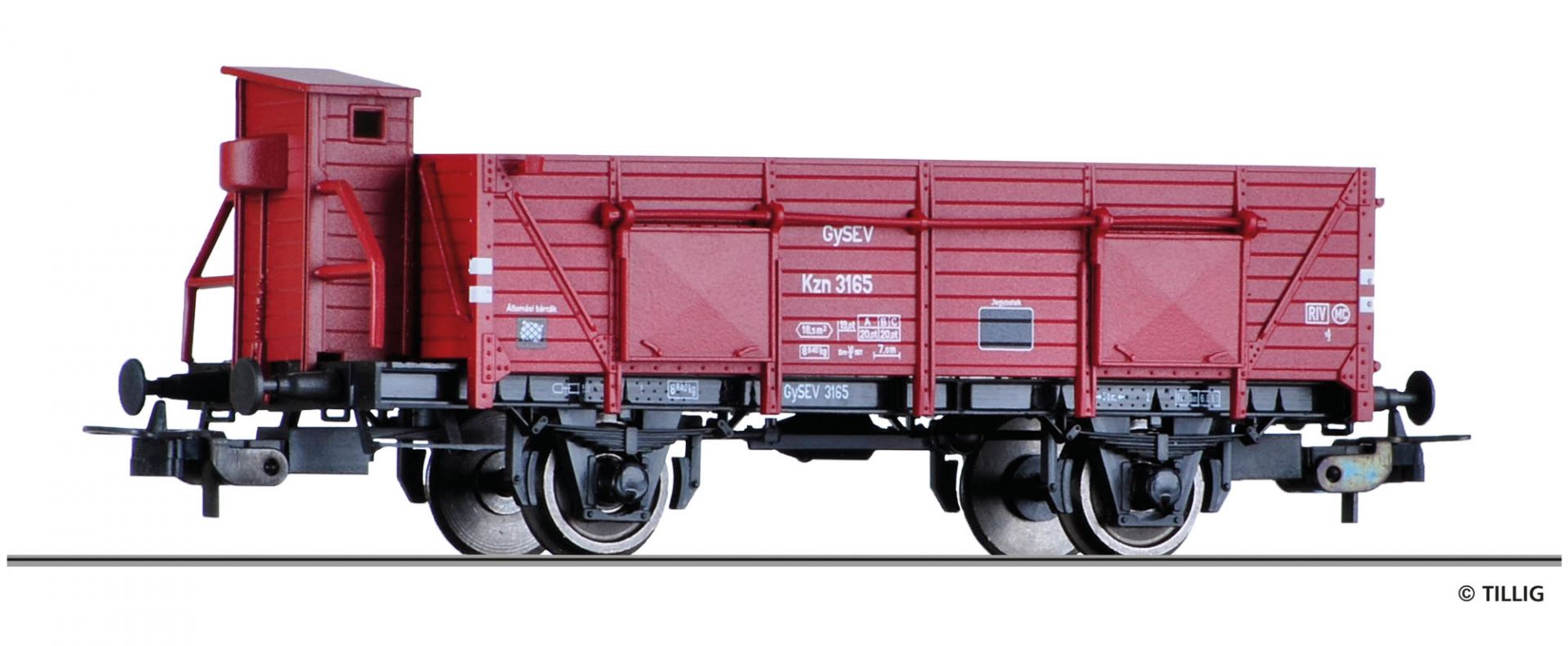 76730 | Offener Güterwagen GYSEV