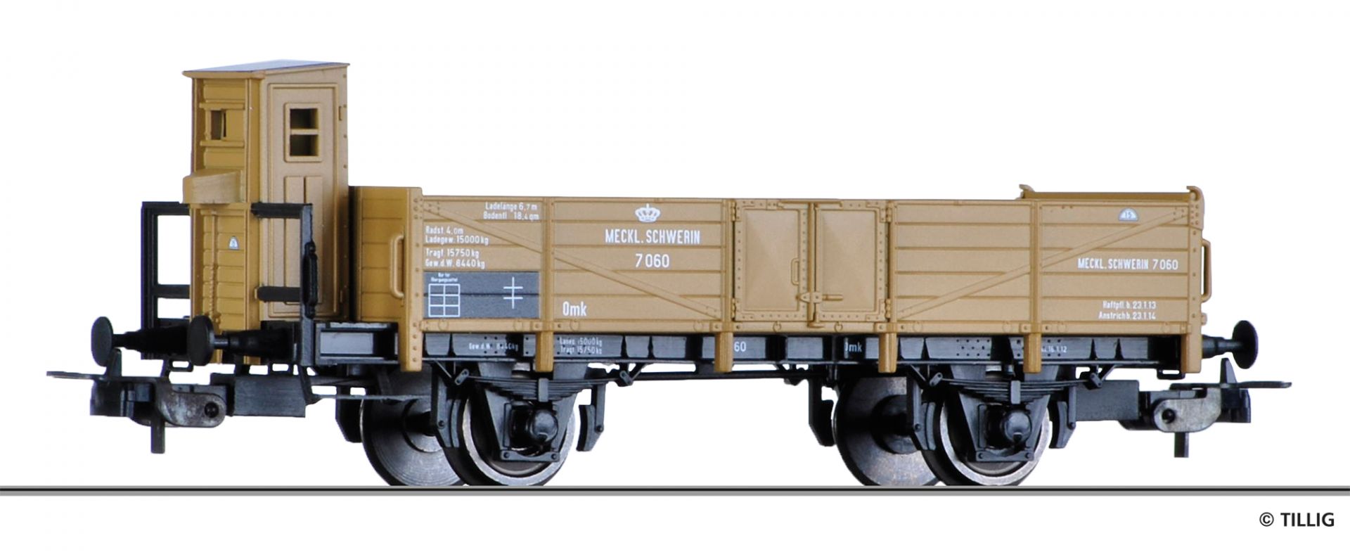 76750 | Offener Güterwagen MFFE
