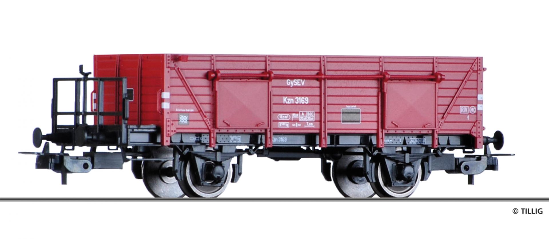 76897 | Offener Güterwagen GySEV