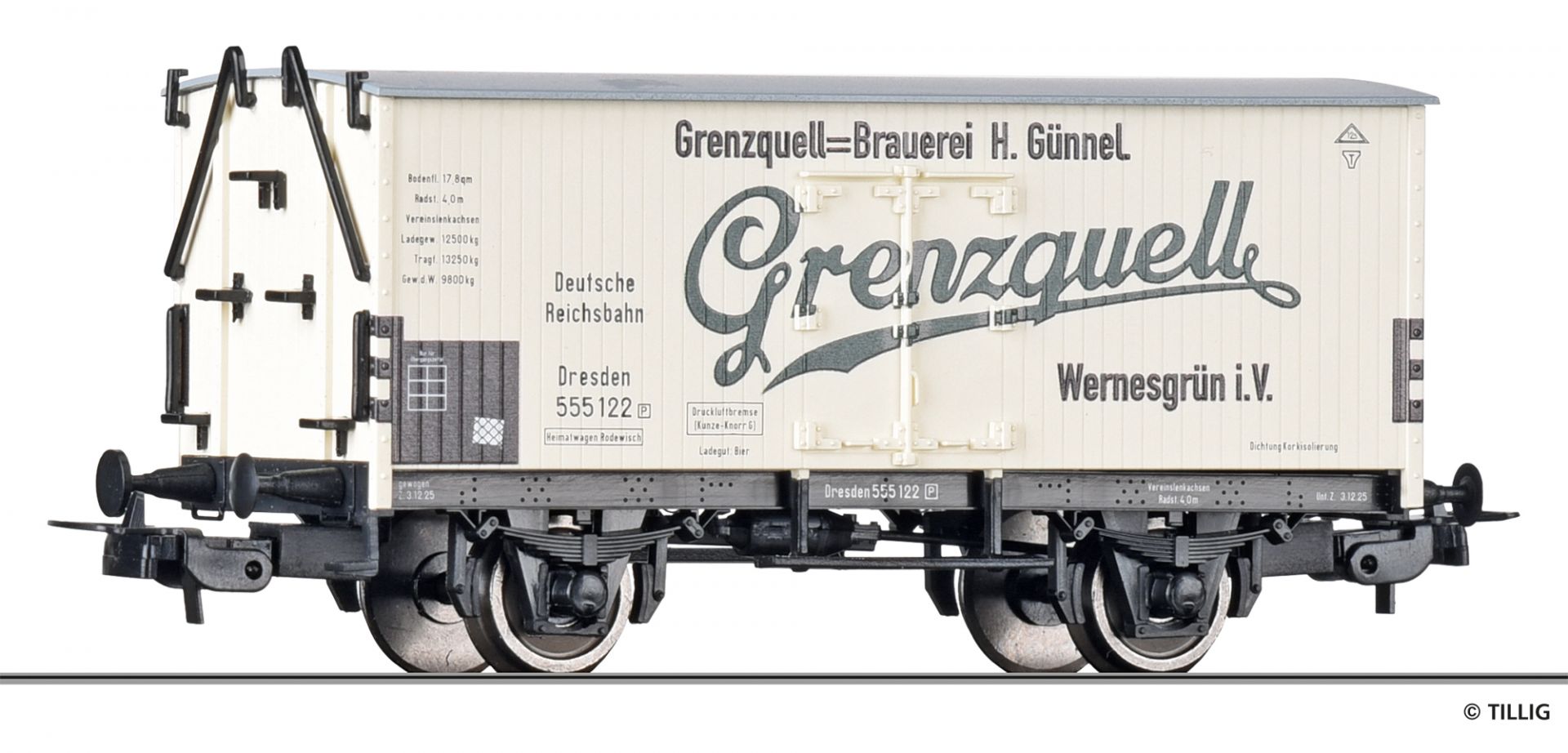 77069 | Refrigerator car DRG