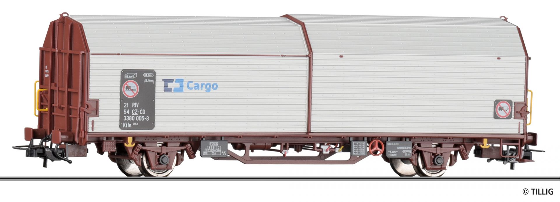 77089 | Hood car Kils 245.1 of the ČD Cargo