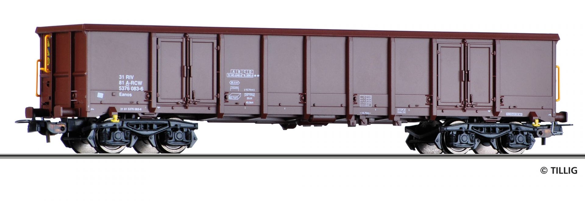 76748 | Offener Güterwagen Rail Cargo Wagon