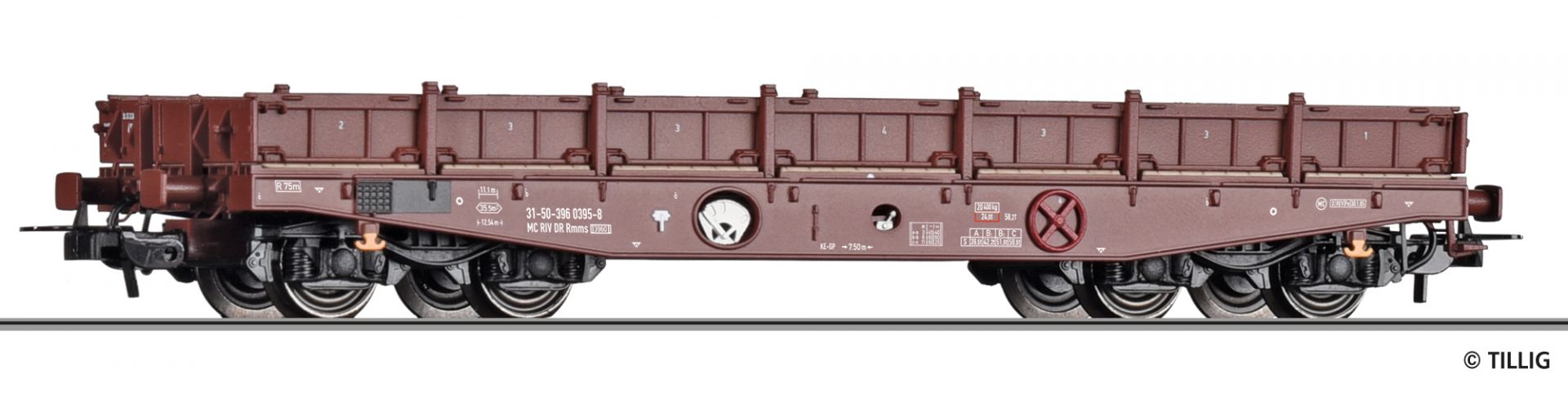 77086 | Flat car Rmms DR