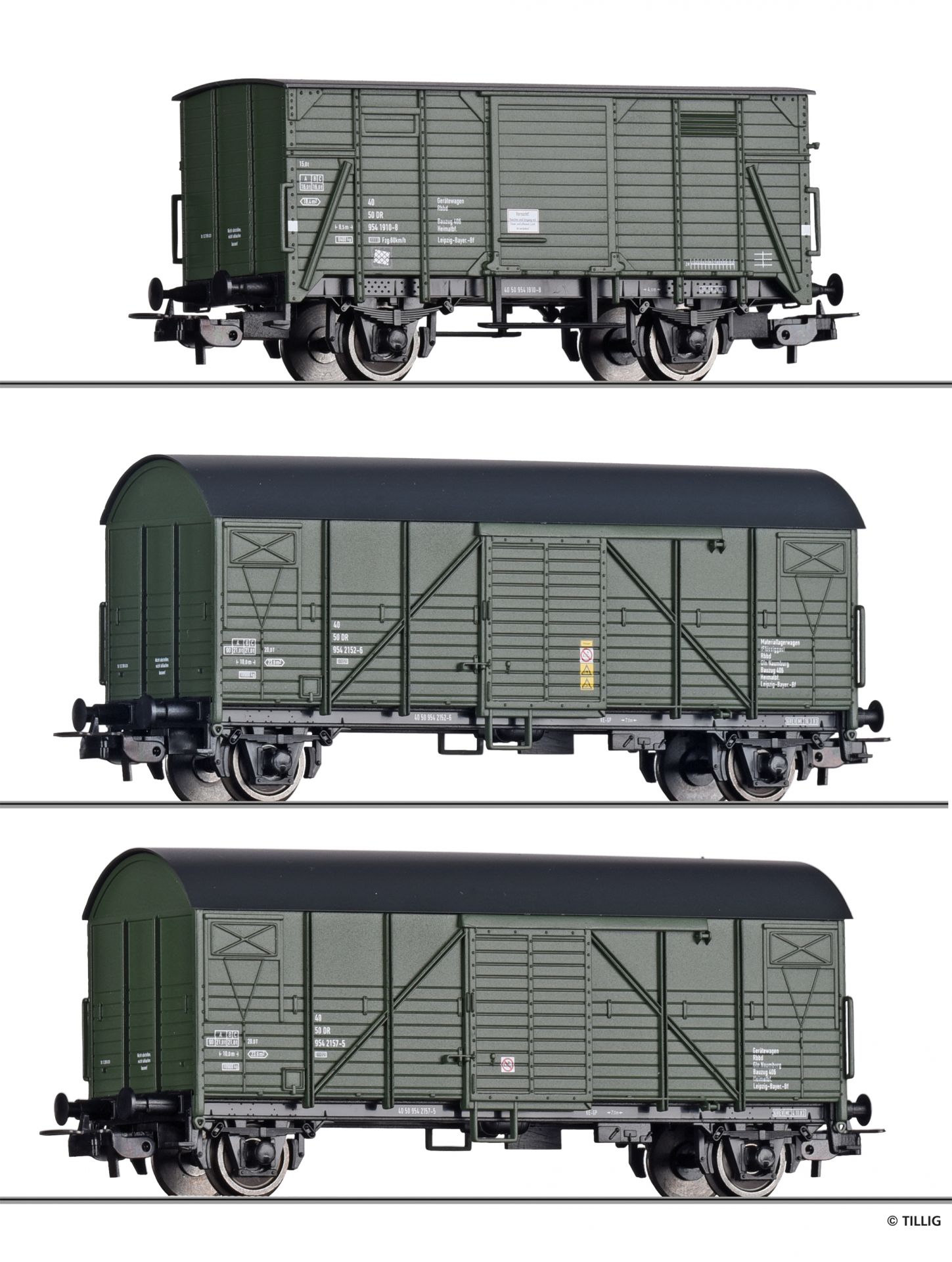 70050 | Güterwagenset „Bauzugwagen“ DR