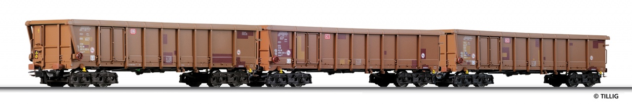 74185 | Rolldachwagenset DB AG -werksseitig ausverkauft-