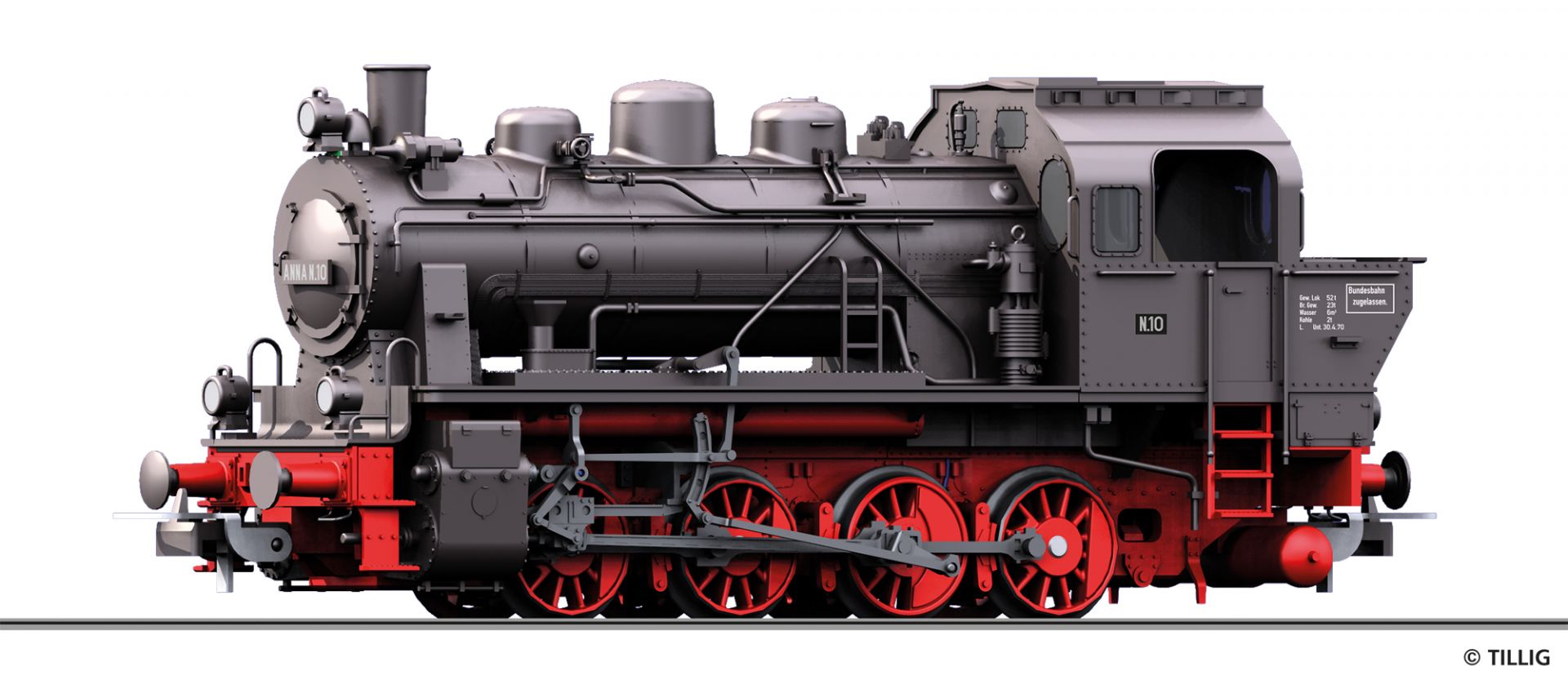 72026 | Dampflokomotive Werklok Grube „Anna“ Alsdorf