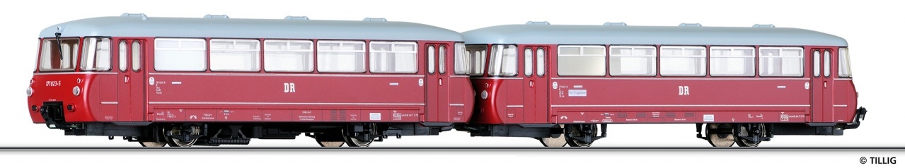 79003 | Triebwagen mit Beiwagen DR -werksseitig ausverkauft-