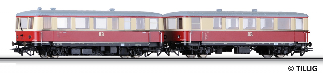 74191 | Triebwagen mit Beiwagen DR -werksseitig ausverkauft-