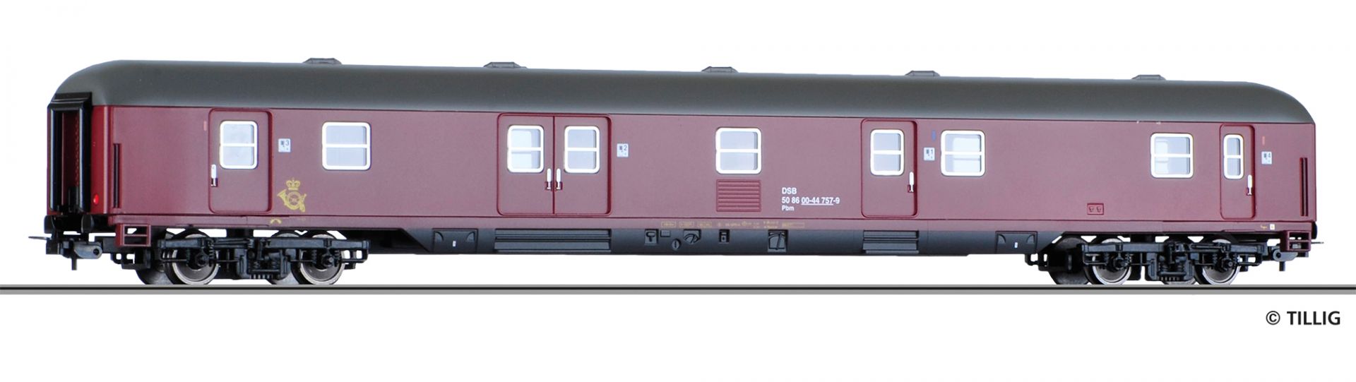 74933 | Bahnpostwagen Dänische Post -werksseitig ausverkauft-