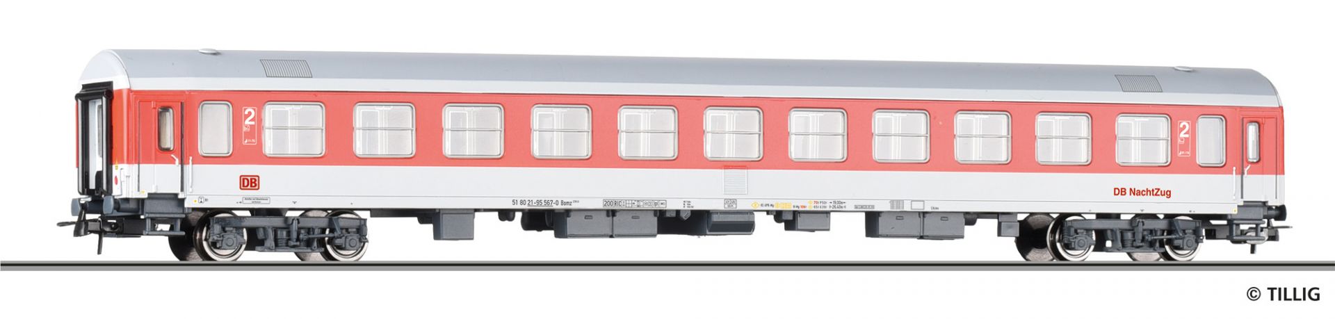 75019 | 2nd class passenger coach DB NachtZug
