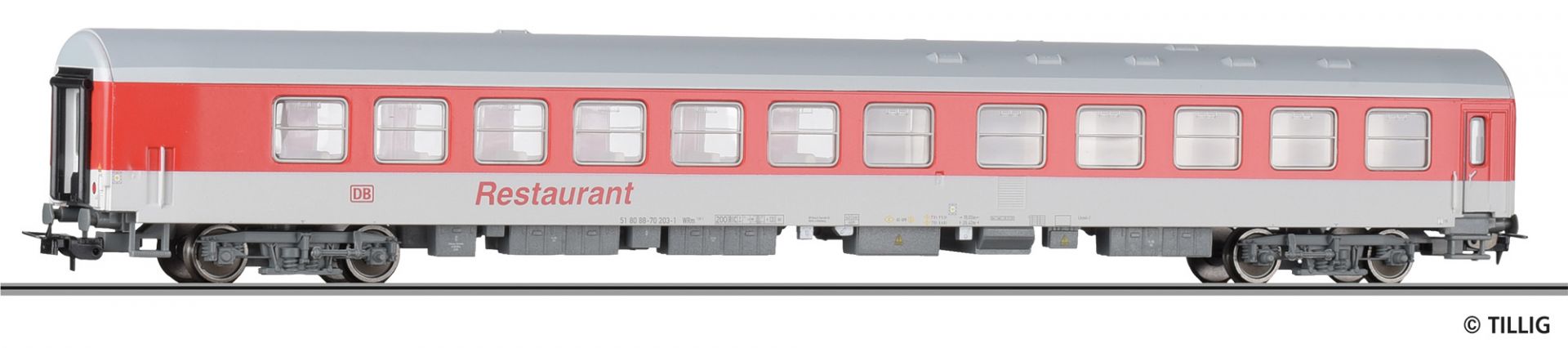 75021 | Dining car of the DB AG