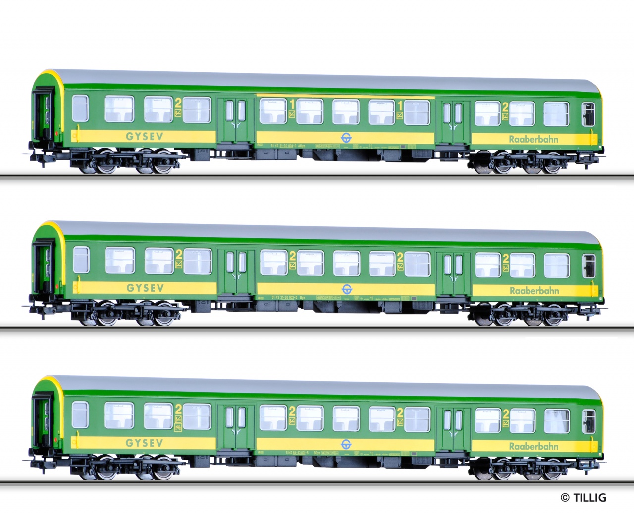 70019 | Passenger coach set GYSEV -sold out-