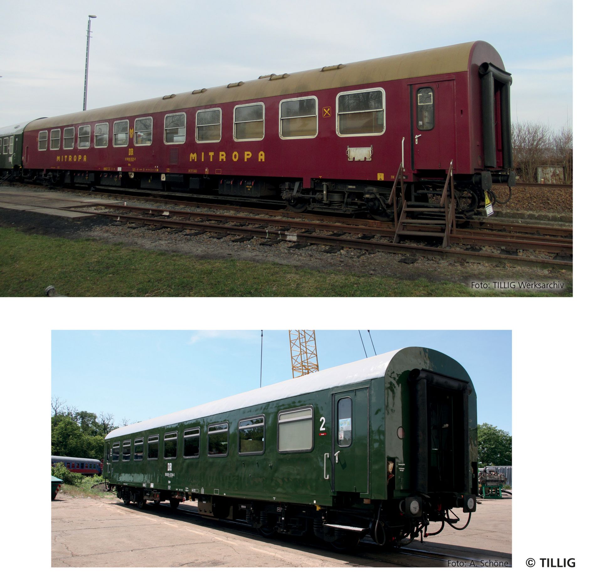 70079 | Passenger coach set “Museumszug der OSEF” part 1
