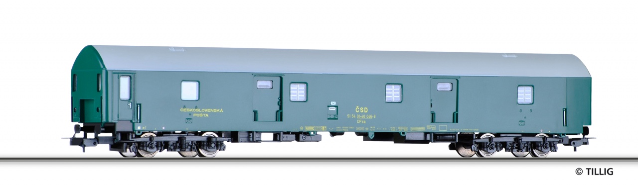 74861 | Bahnpostwagen CSD -werksseitig ausverkauft-