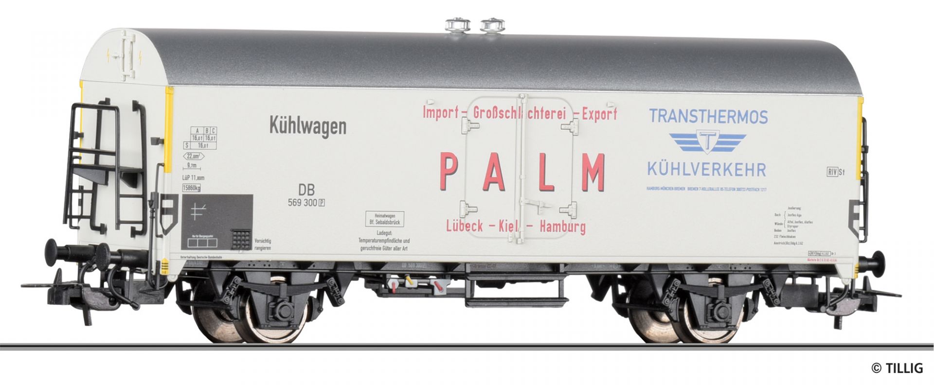 79604 | Refrigerator car “Transthermos / Palm” DB