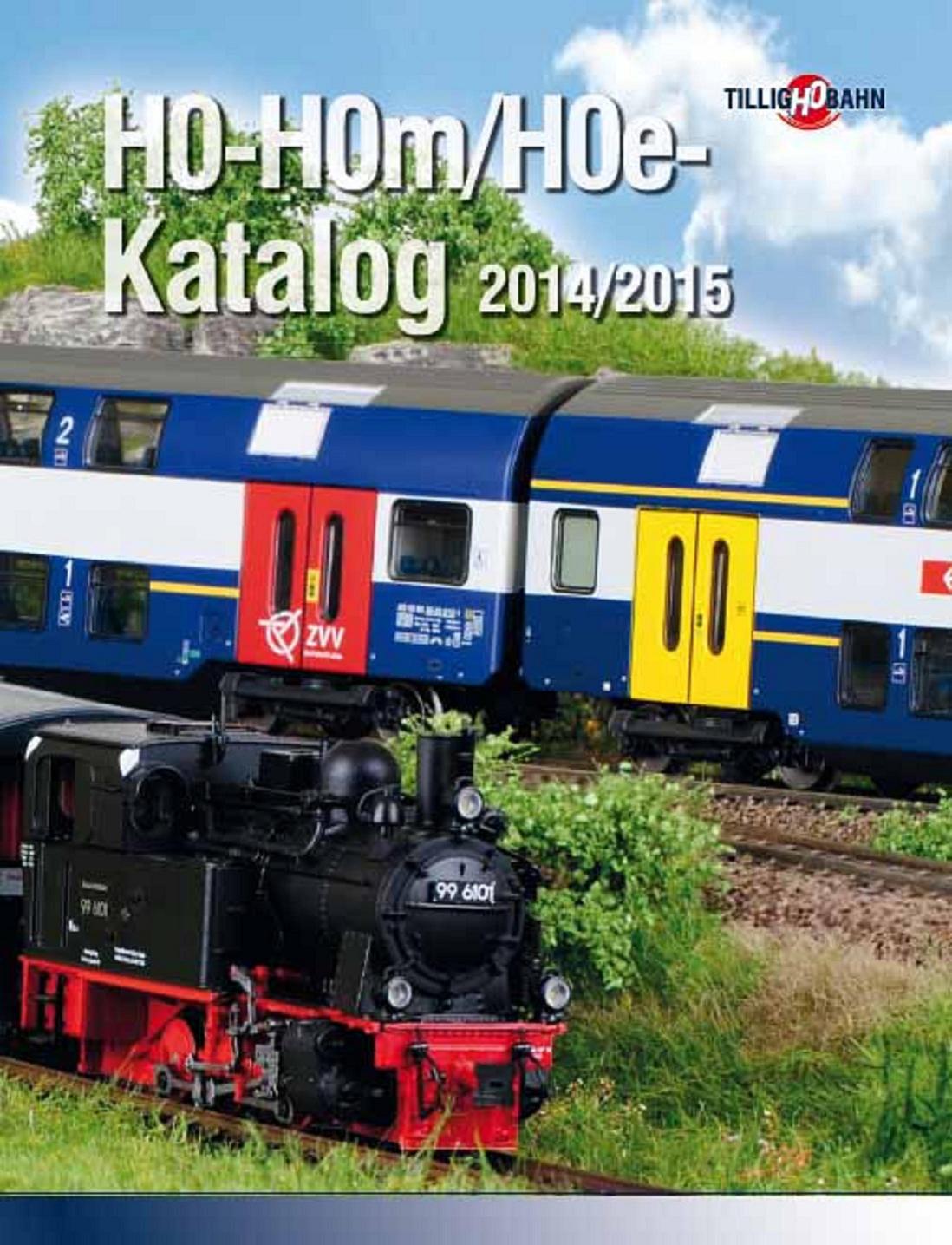 09573 | TILLIG-H0-H0m/H0e-Katalog 2014/2015 -werksseitig ausverkauft-