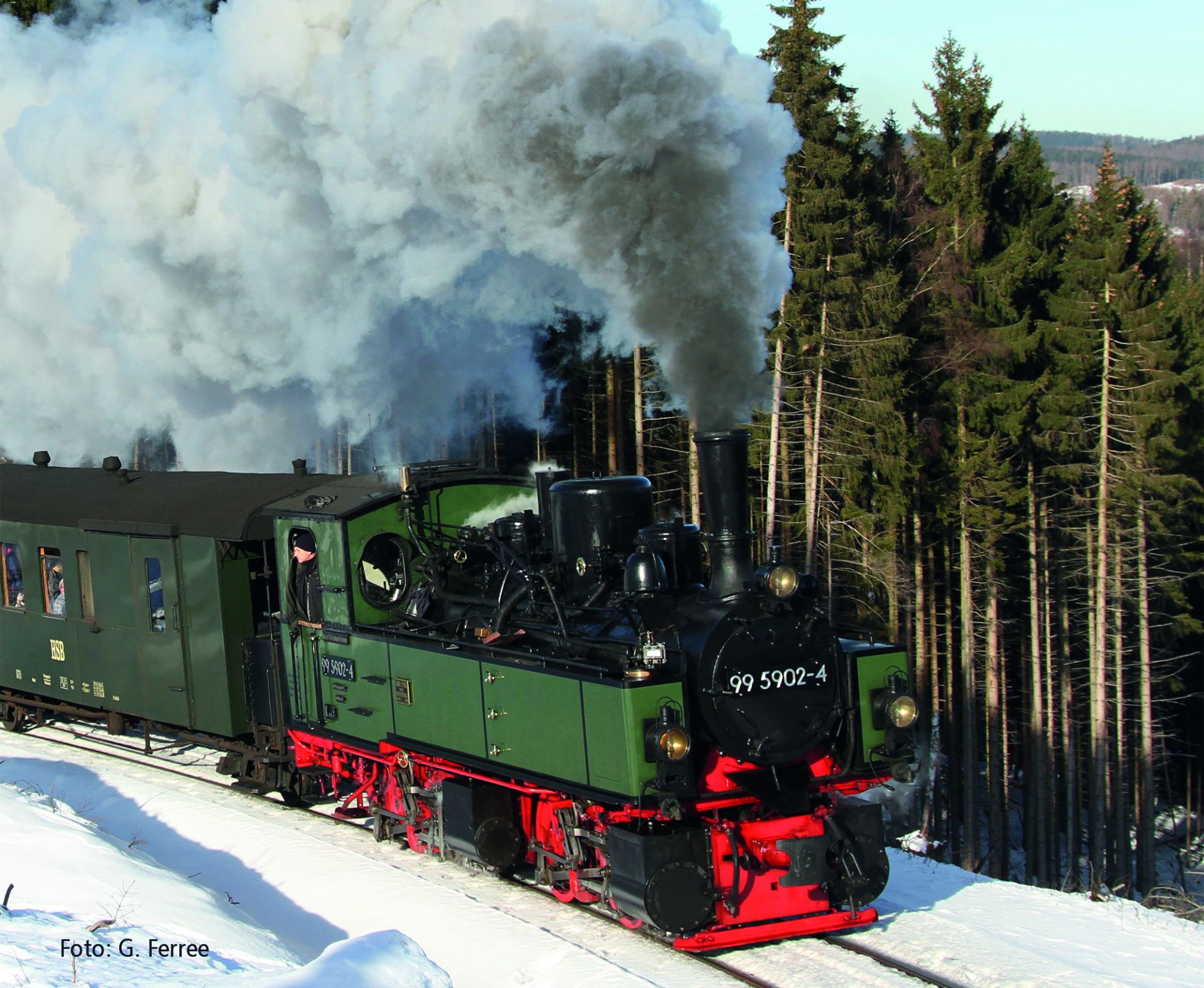 05821 | Dampflokomotive HSB
