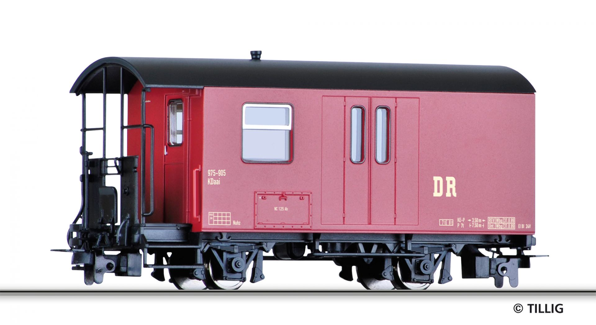 03972 | Baggage car of the DR