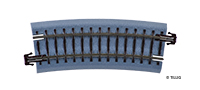 83720 | Bedding track brown Curved track R12