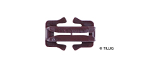 83955 | Bedding track brown Isolated rail joiners