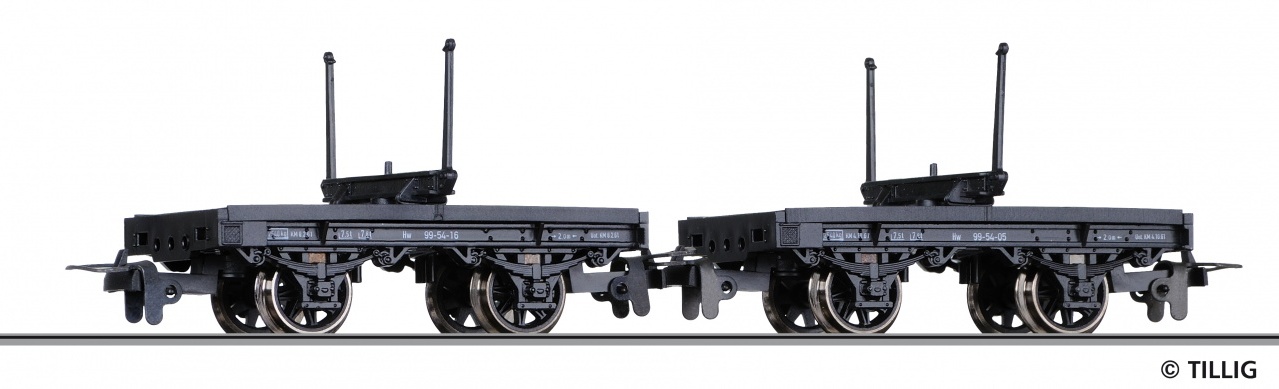 15993 | Pare of bolster wagons DR -sold out-