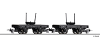 15995 | Pair of bolster wagons  DR