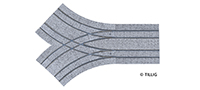 87656 | Bogenkreuzung Pflastersteine