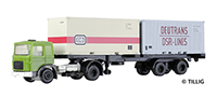 08712 | LKW MAN mit Containerauflieger -werksseitig ausverkauft-