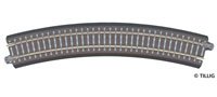 83706 | Bedding track grey Curved track R21