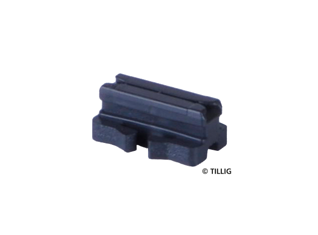 83952 | Bettungsgleis grau Isolierschienenverbinder