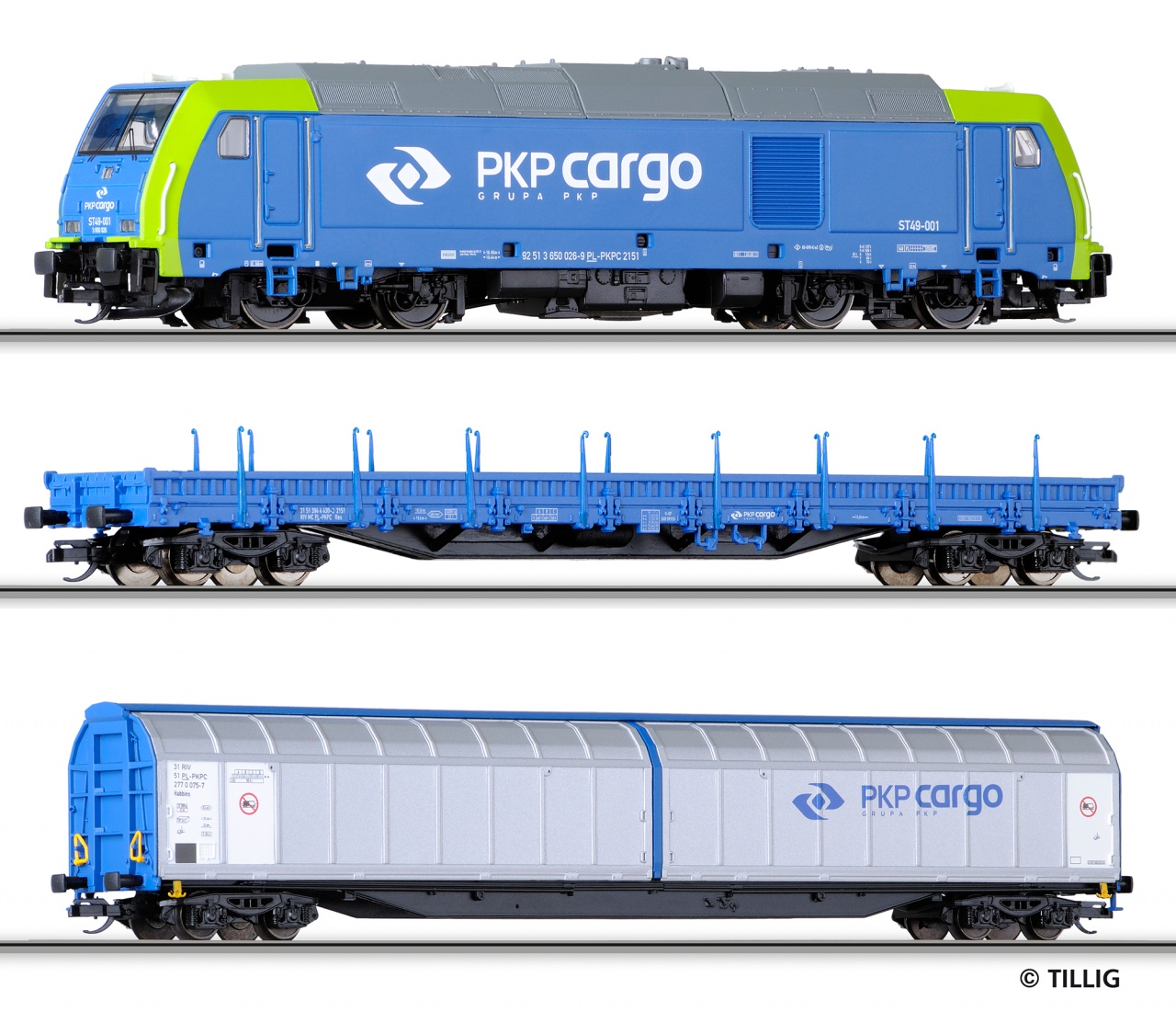 01432 | Güterzug-Set PKP -werksseitig ausverkauft-