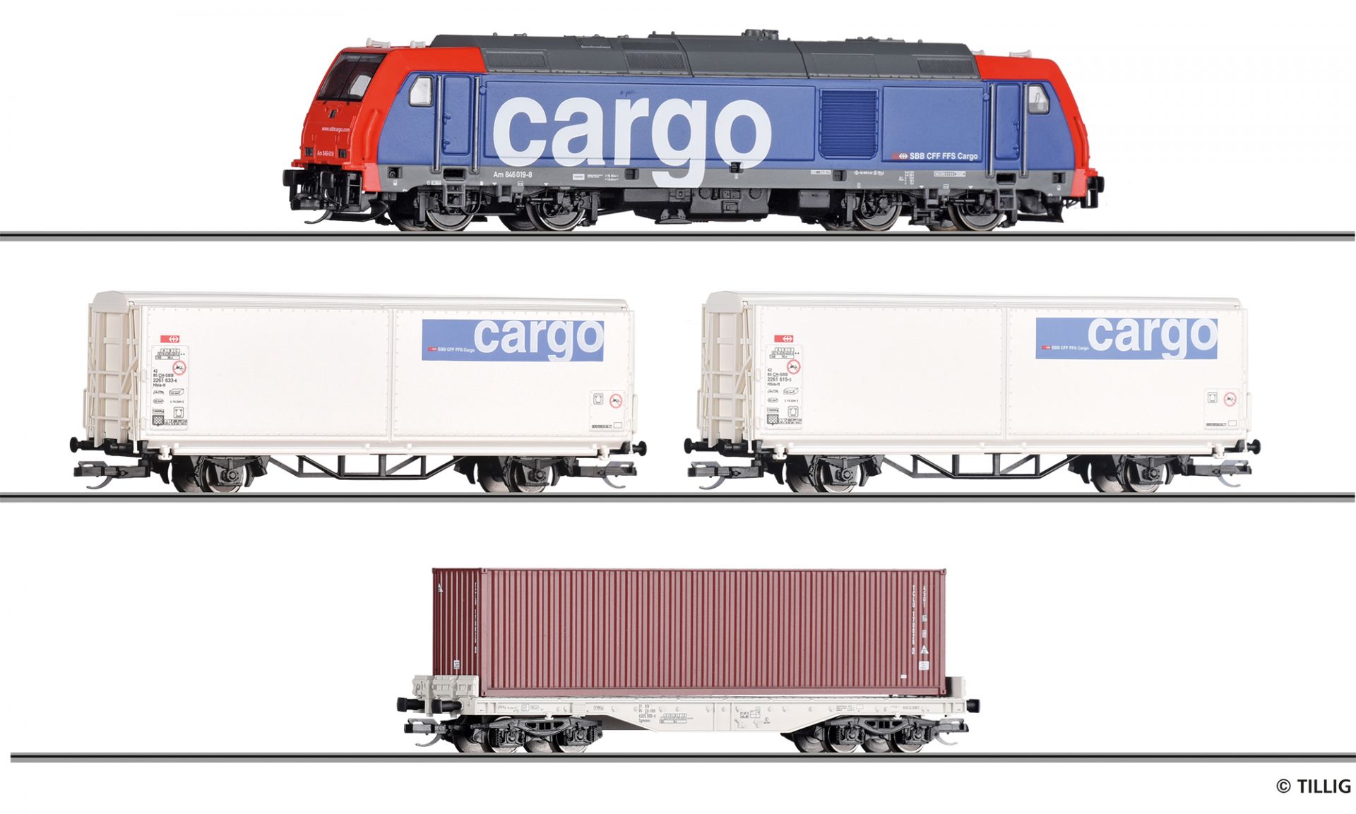 01501 | Güterzug-Set SBB
