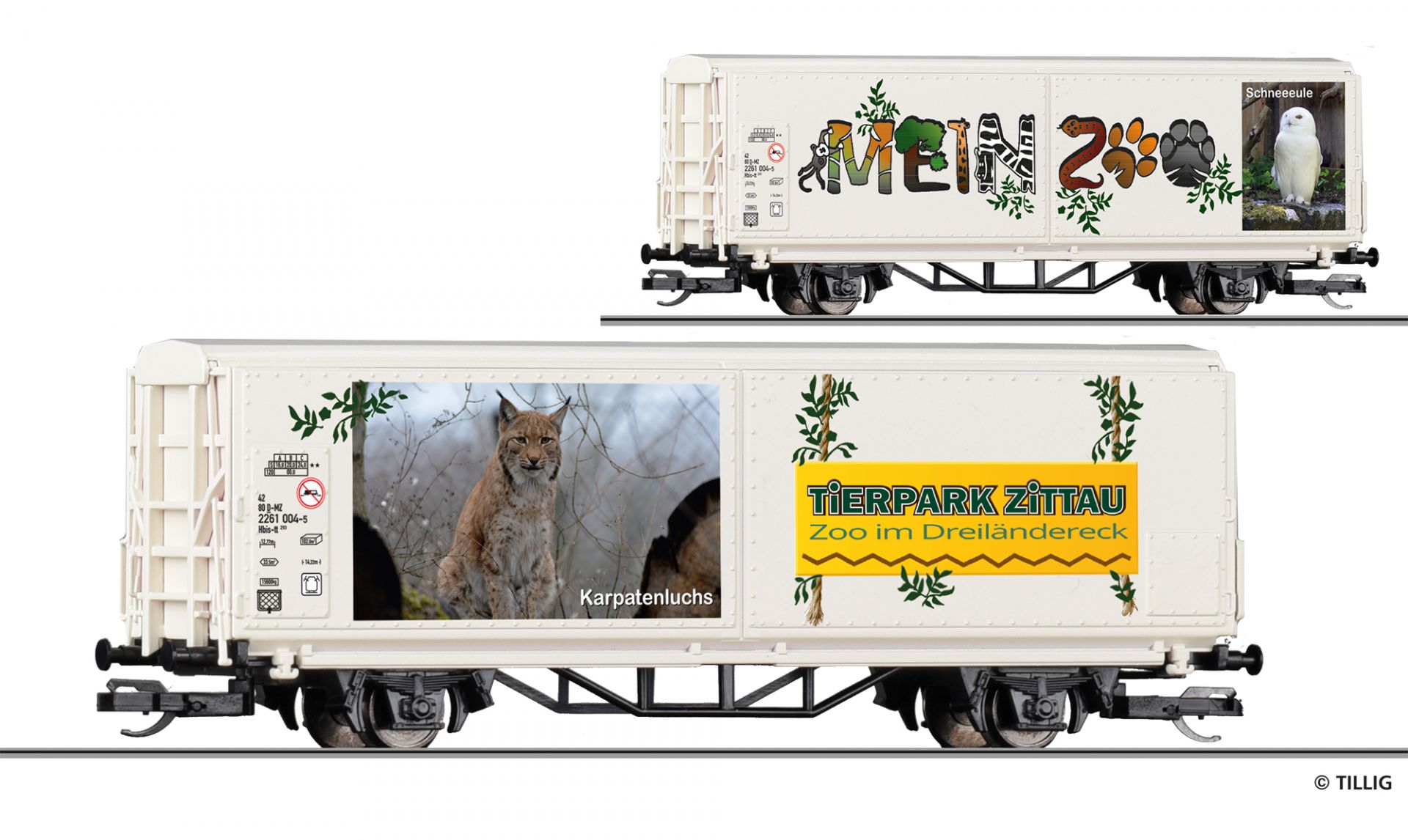 14852 | START-Schiebewandwagen „Mein Zoo“