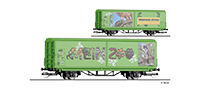 14853 | START-Sliding wall box car “Mein Zoo”