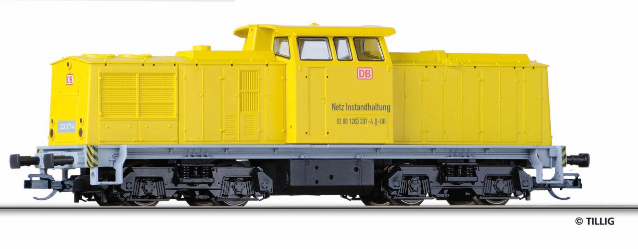 04598 | START-Diesellokomotive BR 203 „Bahnbau“ DB AG -werksseitig ausverkauft-