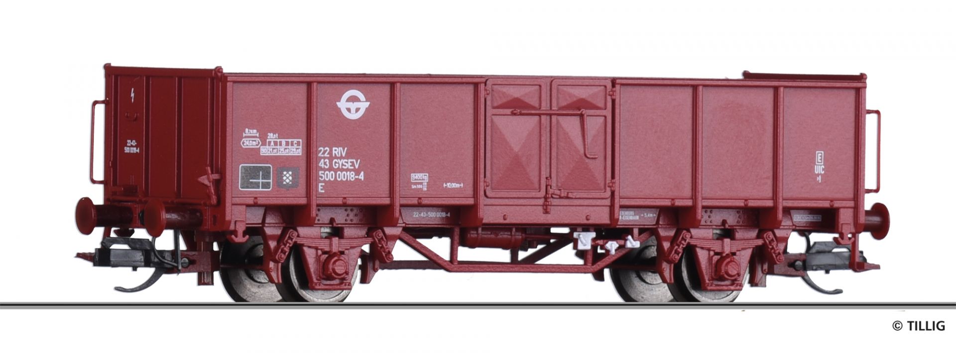 14076 | Offener Güterwagen GySEV