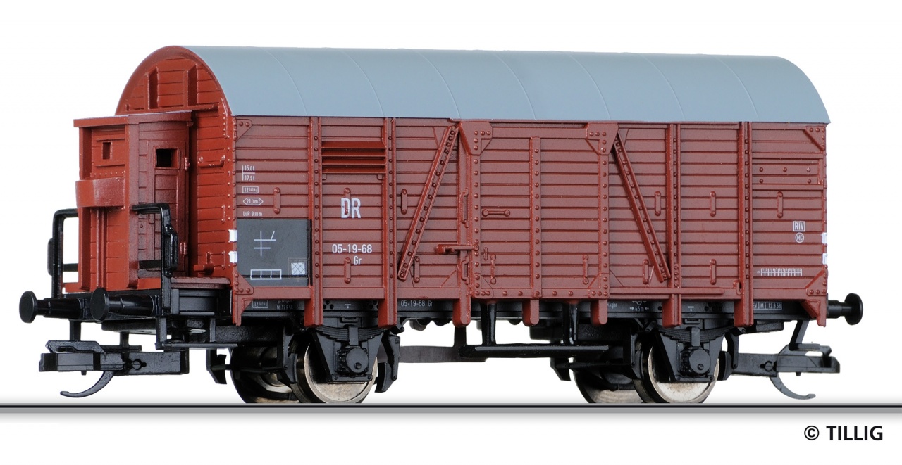 14125 | Gedeckter Güterwagen DR -werksseitig ausverkauft-