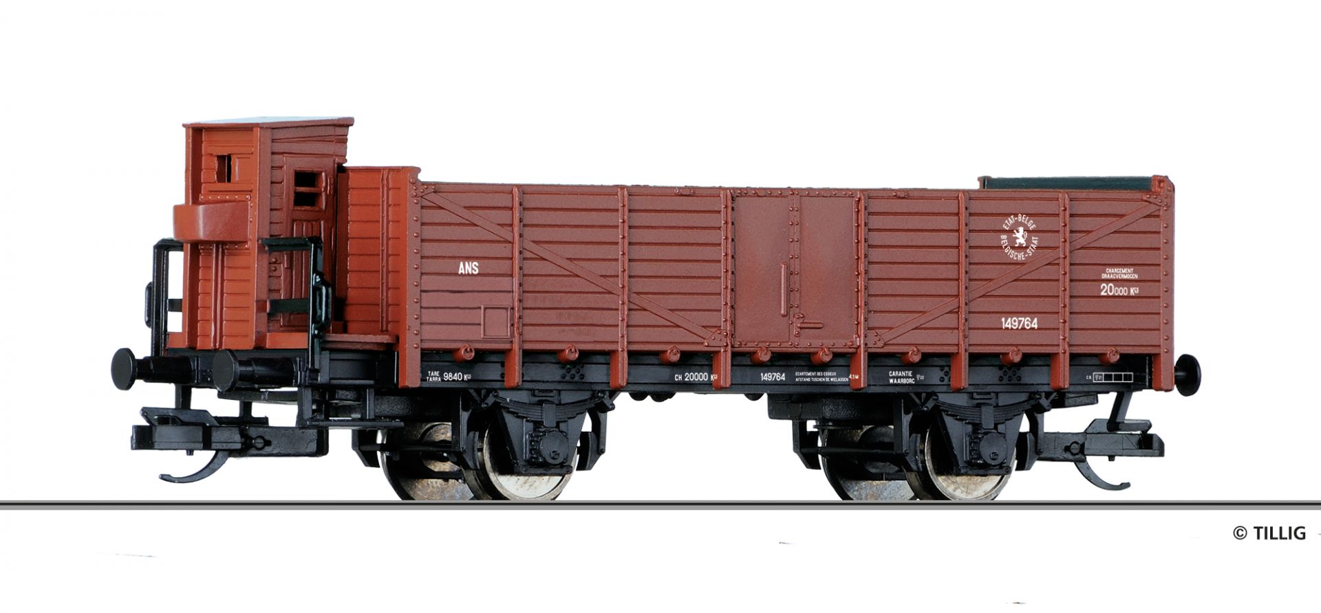 14293 | Offener Güterwagen ETAT-BELGE