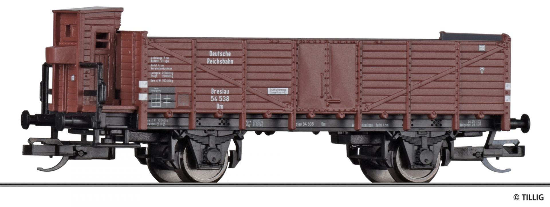 14298 | Offener Güterwagen Om Breslau DRG